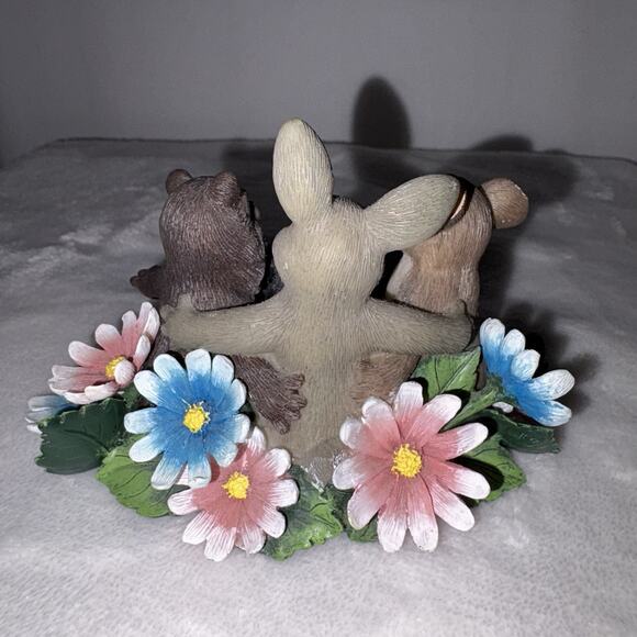 Fitz & Floyd Charming Tails Friends Are Family We Choose 89/187 No Box - Picture 4 of 9